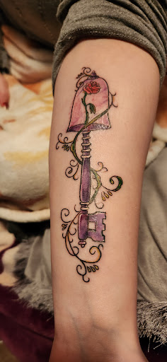 Explore half.sleeve tattoo ideas, creative tattoo ideas in Nottingham, available at Mr. Bs Tattoos