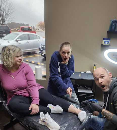 Explore rip sister tattoo ideas, creative tattoo ideas in Wisconsin Dells, available at Twisted Dimensions Tattoo Studio