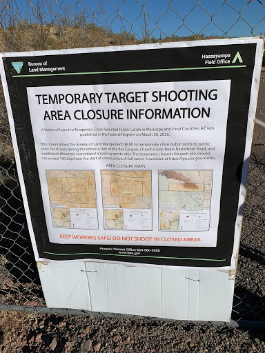 Church Camp Shooting Range, Site A