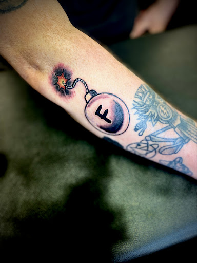 Explore maple leaf tattoo ideas, creative tattoo ideas in Paris, available at The Ink Gallery