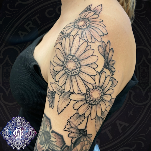 Explore push tattoo ideas, creative tattoo ideas in Grovetown, available at Art Collective Tattoos & Piercings