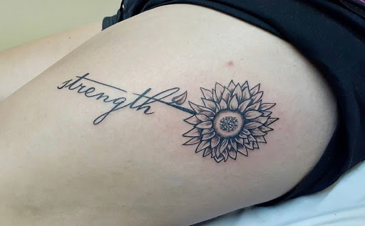 Explore leaf tattoo ideas, creative tattoo ideas in Okeechobee, available at Muck City Tattoos & Piercings