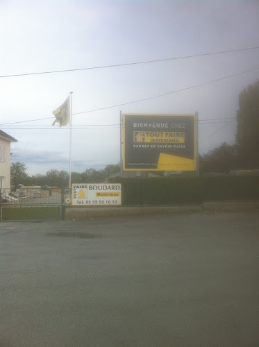 Magasin de materiaux de construction Boudard - Tout Faire Guéret