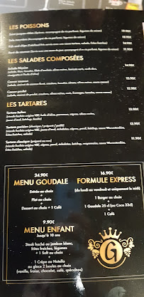 Goudale Restaurant Orchies à Orchies menu