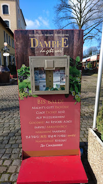 Dampfe à Essen menu
