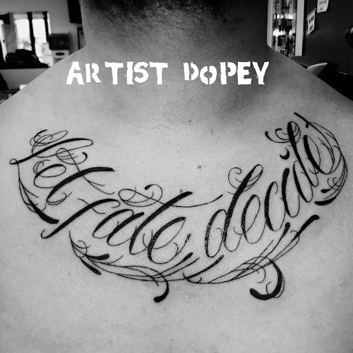 Explore spaceship tattoo ideas, creative tattoo ideas in Kearney, available at Babalus Professional Tattoo Studio