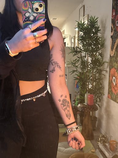 Explore rosary tattoo ideas, creative tattoo ideas in Butler, available at Kryptic Skin Tattoo