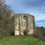 Ruines du château et de la collégiale des Roches-Tranchelion Avon-les-Roches