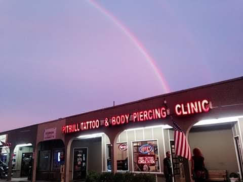 Explore lion and lamb tattoo ideas, creative tattoo ideas in Myrtle Beach, available at Pitbull Tattoo and Piercing Clinic