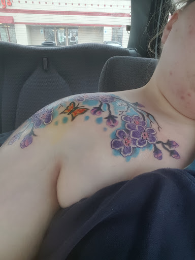 Explore barbell tattoo ideas, creative tattoo ideas in Hastings, available at Outlaw Tattoo Co