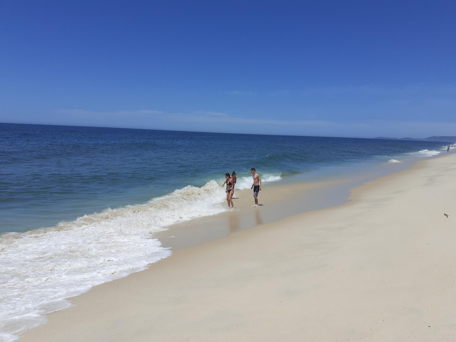 Foto de Praia do Boqueirao con costa recta y larga