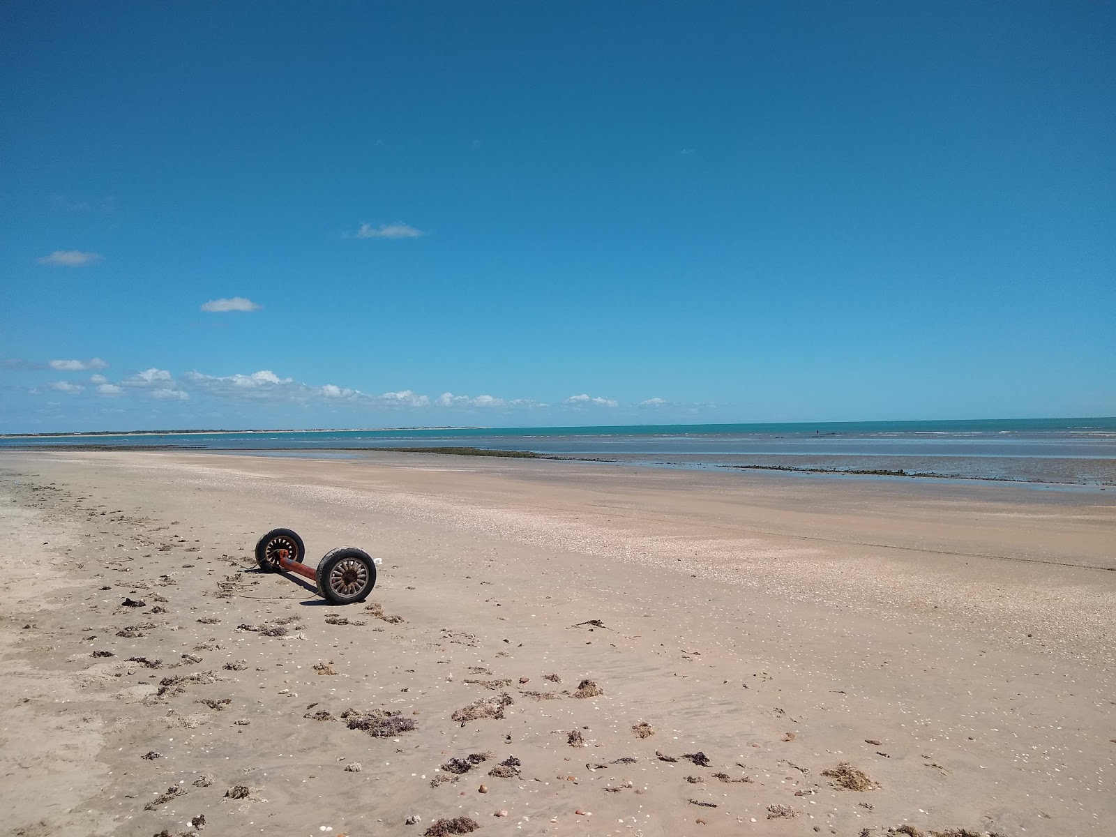Fotografija Plaža Morro Pintado z svetel pesek površino