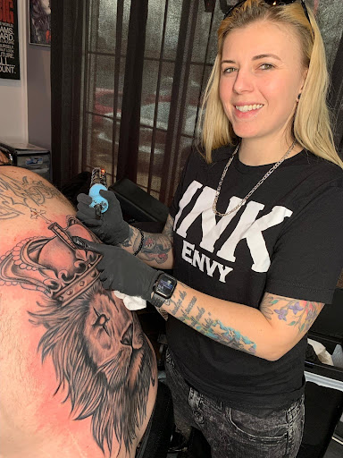 Explore bird family tattoo ideas, creative tattoo ideas in Roscoe, available at Skin Deep Studio Body Art & Beauty