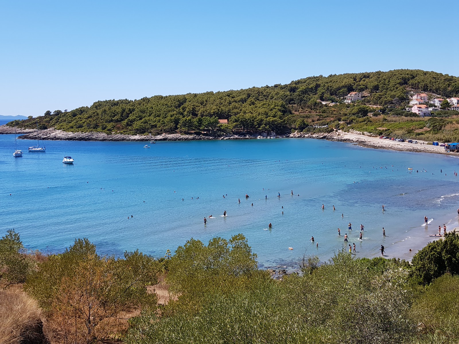 Foto van Vela Przina beach - aanbevolen voor gezinsreizigers met kinderen