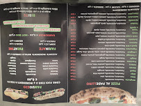 Menu du I love pizza à Volpiano