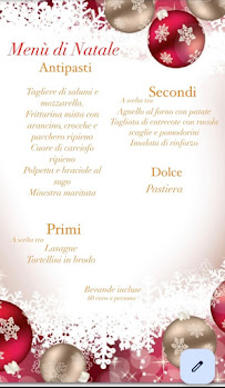 Menu du PERBACCO à Mugnano di Napoli