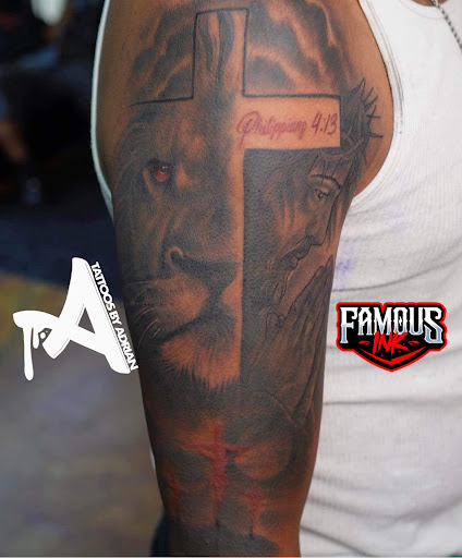 Explore small floral tattoo ideas, creative tattoo ideas in Hammond, available at Famous Ink, Inc.