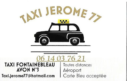 Service de taxi TAXI JEROME 77 Fontainebleau Fontainebleau