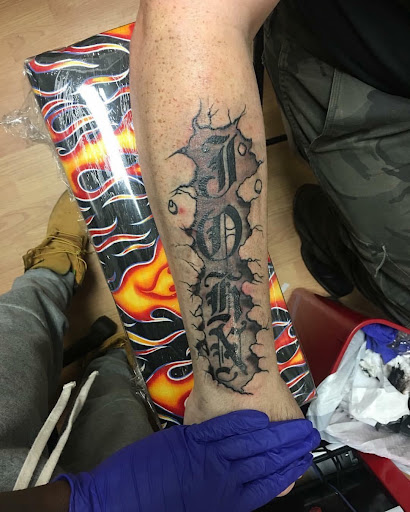 Explore cousin matching tattoo ideas, creative tattoo ideas in Goose Creek, available at Red Kirin Tattoo