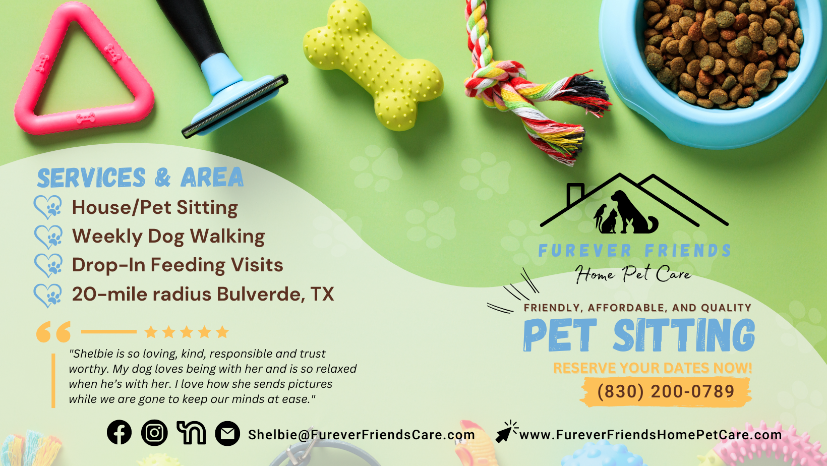 Furever Friends Home Pet Care