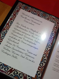 Couscous-Restaurant Wirtschaft Zum Ochsen à Bad Wurzach carte