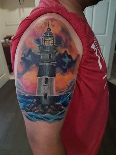 Explore mens wedding band tattoo ideas, creative tattoo ideas in Midlothian, available at Rivermore Tattoo