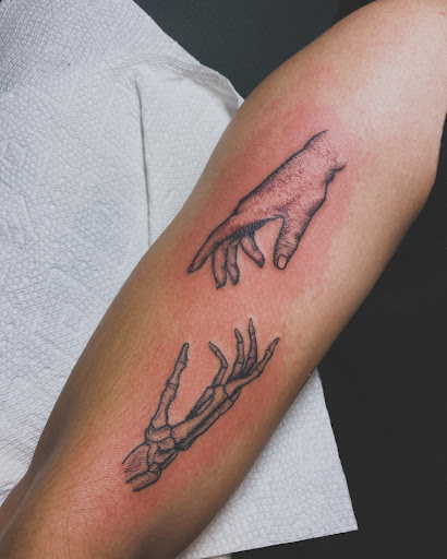 Explore tattoo ideas for upper arm, creative tattoo ideas in San Jose, available at Legacy Tattoo