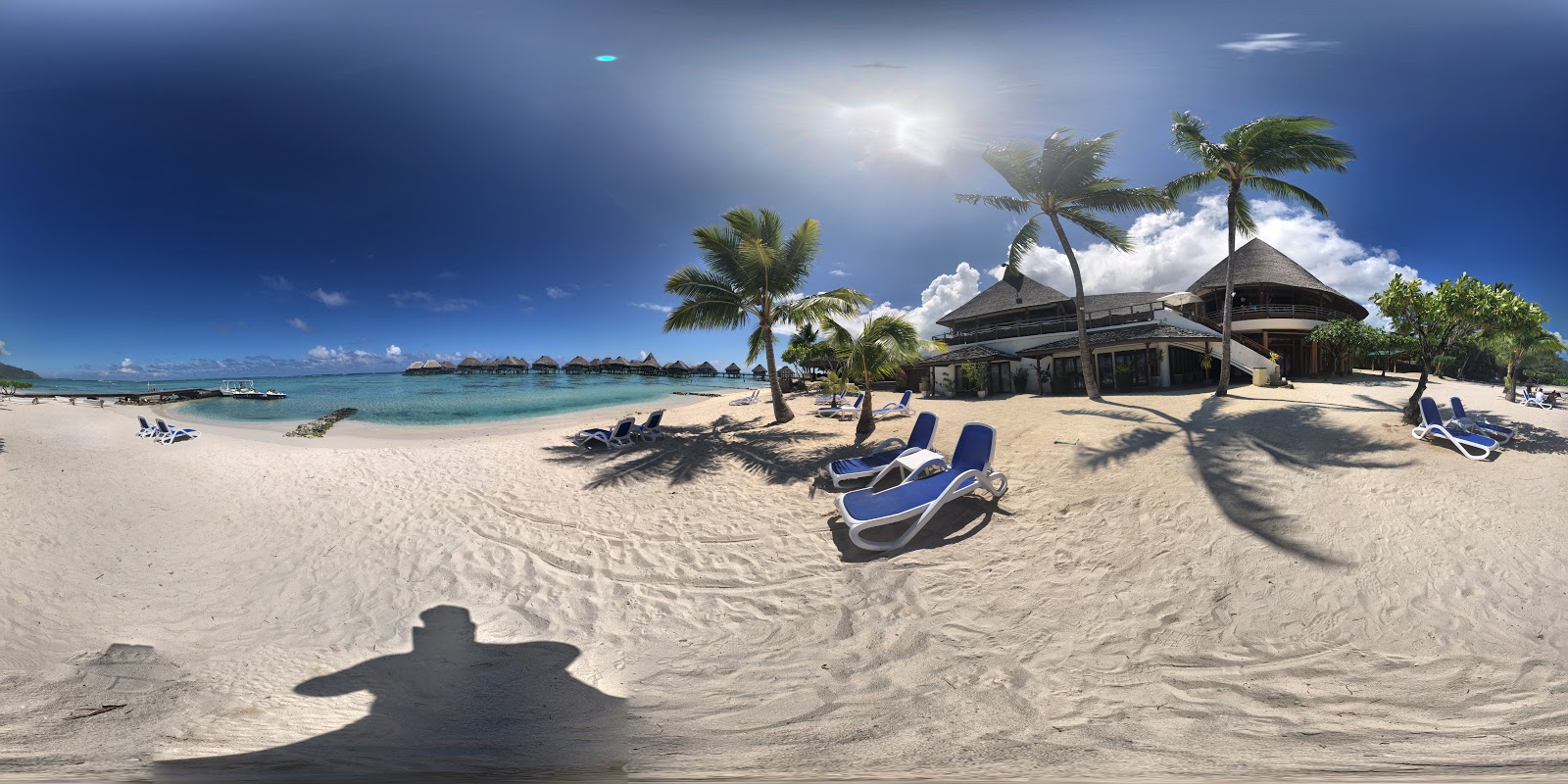 Foto von Hilton Moorea und die siedlung