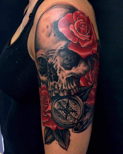 Explore coca cola tattoo ideas, creative tattoo ideas in Abington, available at Red Elk Tattoo