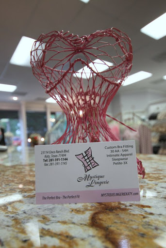 Lingerie Store «Mystique Lingerie», reviews and photos, 23114 Cinco Ranch Blvd, Katy, TX 77494, USA