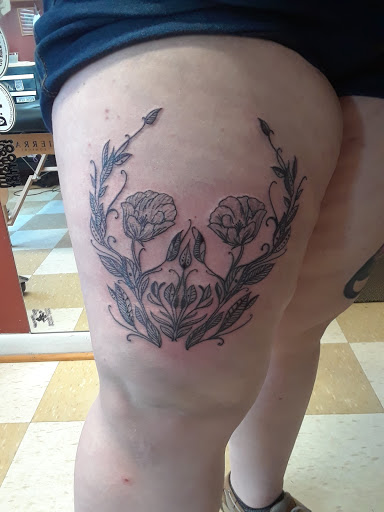 Explore memorial tattoo ideas for men, creative tattoo ideas in Charleston, available at Holy City Tattooing Collective