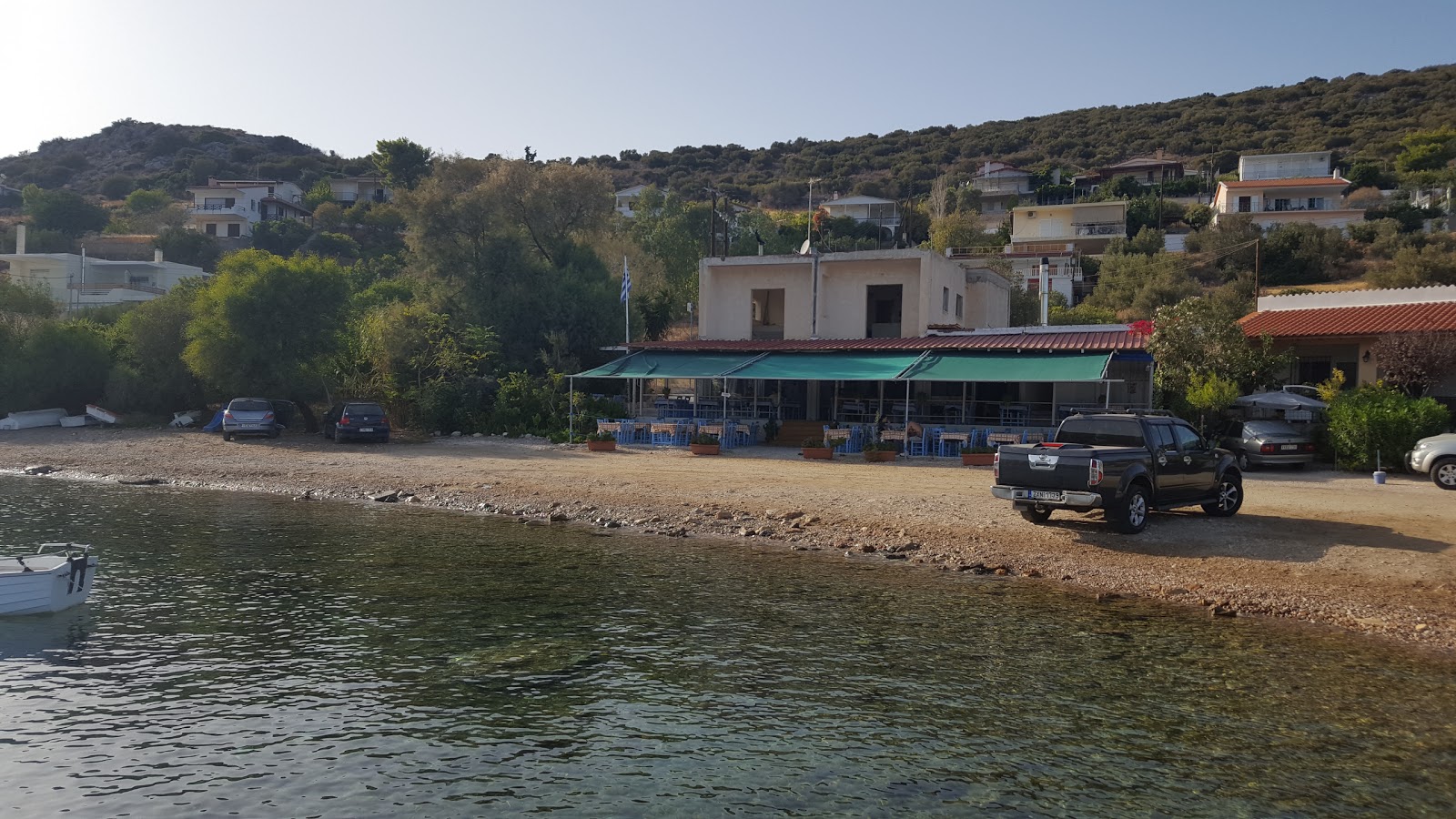 Daskalio beach'in fotoğrafı imkanlar alanı