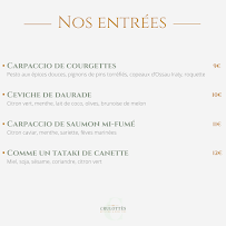 Menu / carte de Les Crulottés - Restaurant à Toulouse