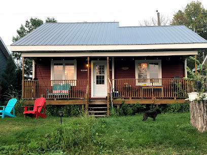 Cottages on the river