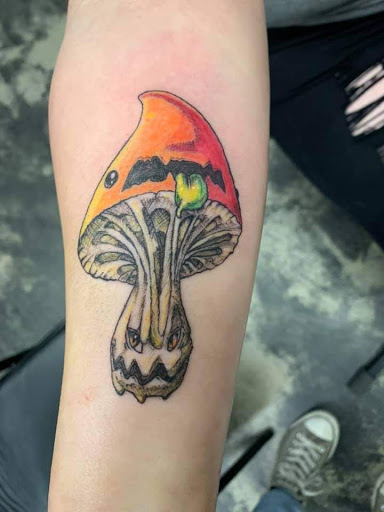 Explore liver tattoo ideas, creative tattoo ideas in Richmond, available at 33 Lions Tattoo Gallery