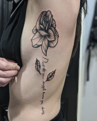 Explore broken hearted tattoo ideas, creative tattoo ideas in Belton, available at Not Just Ink Tattoos And Body Piercing