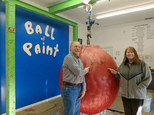 Tourist Attraction «Worlds Largest Ball Of Paint», reviews and photos, 10696 N 200 W, Alexandria, IN 46001, USA