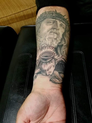 Explore father daughter tattoos ideas, creative tattoo ideas in Denver, available at Viva La Raza Tattoo Club