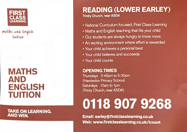 First Class Learning English & Maths Tuition - Reading - School