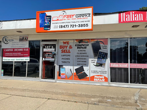 Computer Repair Service «Fast Geekz - Computer Repair & Cell Phone Repair», reviews and photos, 107 S Northwest Hwy, Palatine, IL 60074, USA