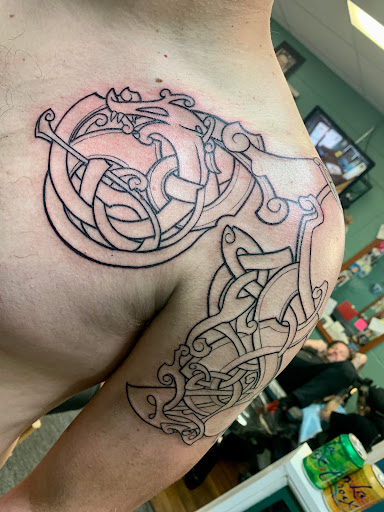 Explore capricorn tattoo ideas for females, creative tattoo ideas in Midvale, available at Aloha Tattoos - Award-Winning Utah Ink