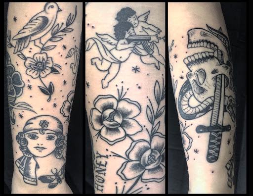 Explore small cardinal tattoo ideas, creative tattoo ideas in Mount Juliet, available at Division Street Tattoo Company