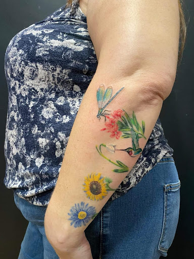 Explore lovers tattoo ideas, creative tattoo ideas in Getzville, available at Grit And Stone Tattoo