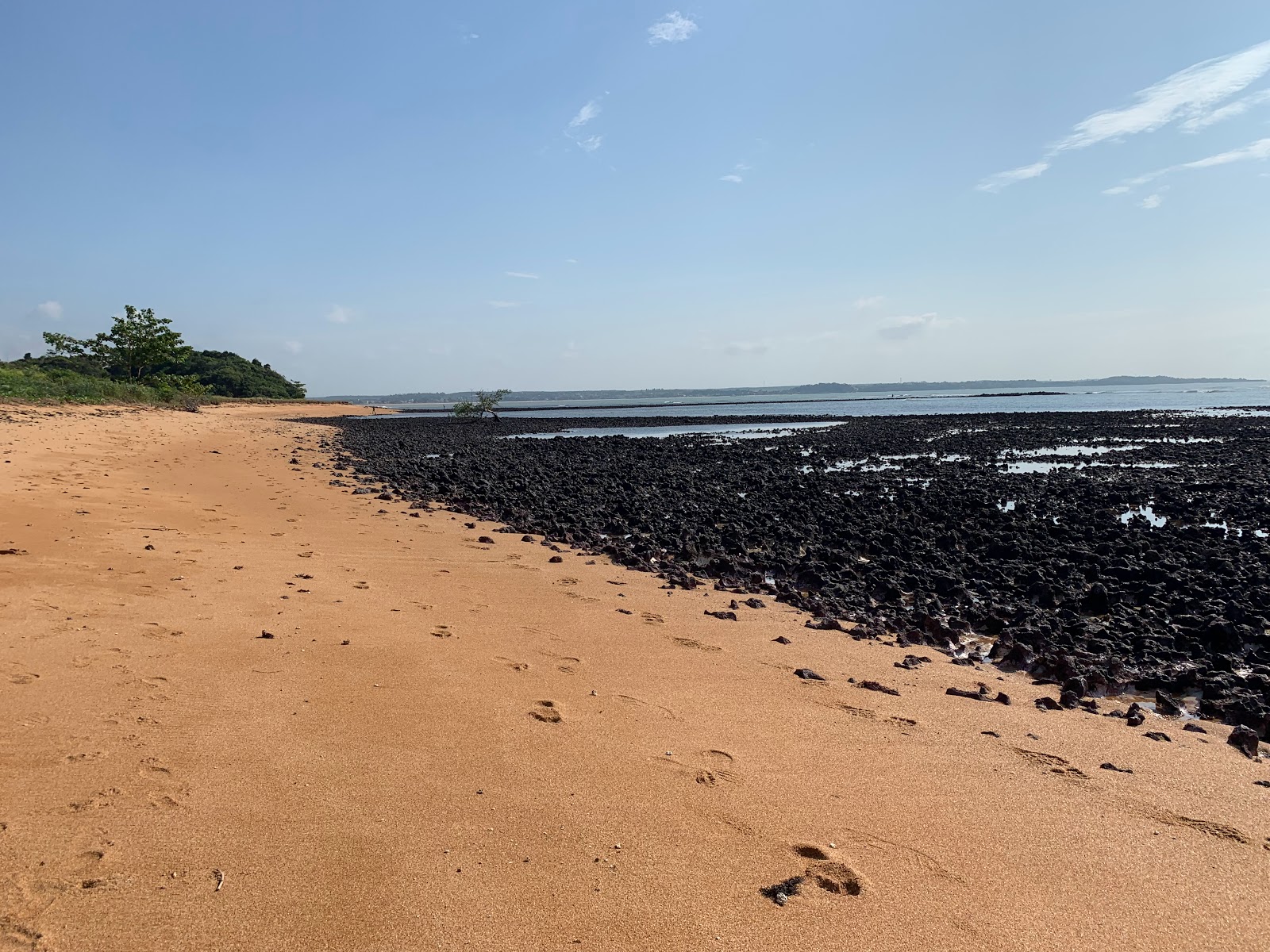 Foto de Praia de marte com areia brilhante superfície