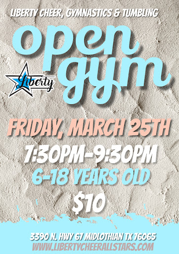 Gymnastics Center «Liberty Cheer, Dance & Gymnastics», reviews and photos, 3390 US-67, Midlothian, TX 76065, USA