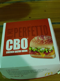 Restauration rapide McDonald's à Modena (la carte)