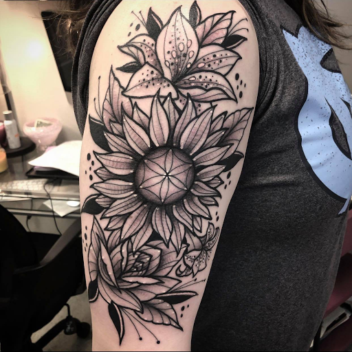 Explore nacho libre tattoo ideas, creative tattoo ideas in Burlington, available at Inferno Ink Tattoo & Body Piercing Studio