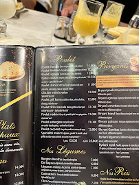 Restaurant indien Le royal Shah Jahan à Enghien-les-Bains - menu / carte