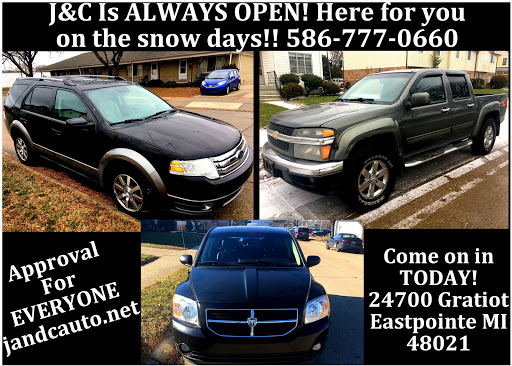 Used Car Dealer «J & C Auto Sales», reviews and photos, 24700 Gratiot Ave, Eastpointe, MI 48021, USA