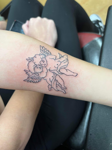 Explore 1x1 tattoo ideas, creative tattoo ideas in Cheltenham, available at Louder Than Bombs Tattoo
